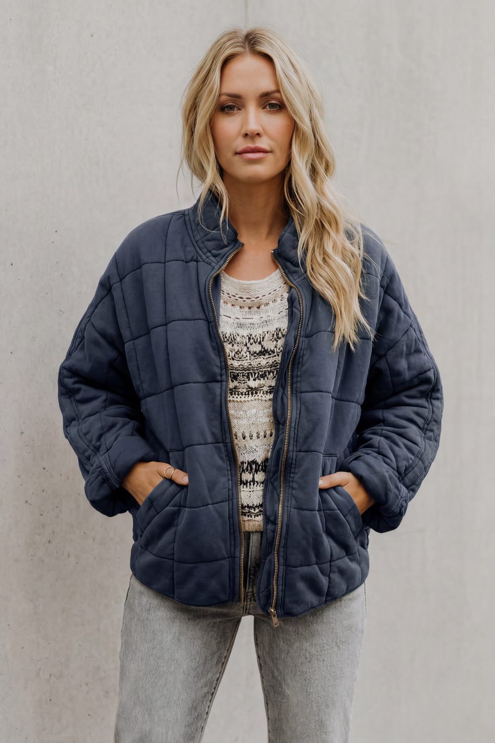 Quilted Comfort Everyday Women’s Jacket