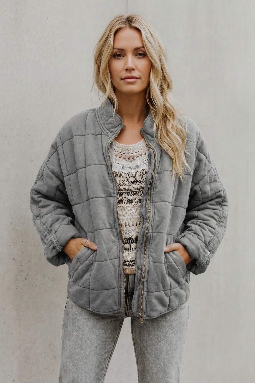 Quilted Comfort Everyday Women’s Jacket