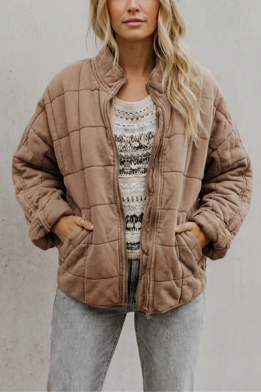 Quilted Comfort Everyday Women’s Jacket