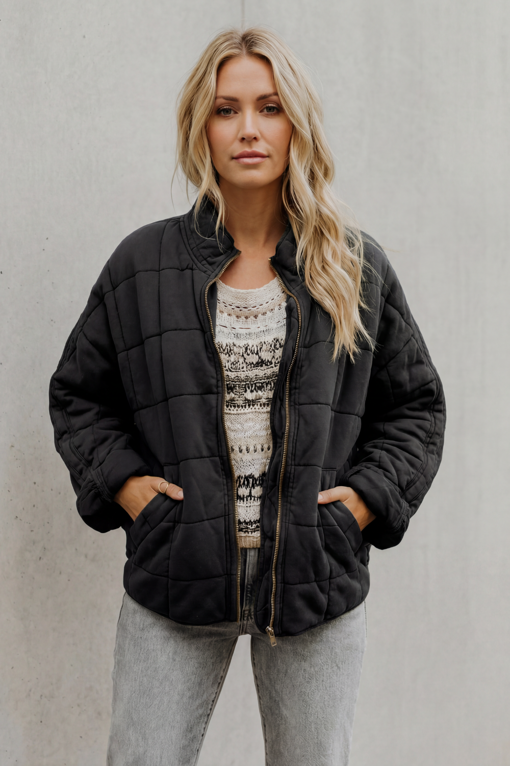 Quilted Comfort Everyday Women’s Jacket