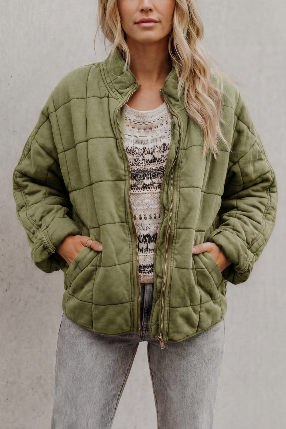 Quilted Comfort Everyday Women’s Jacket