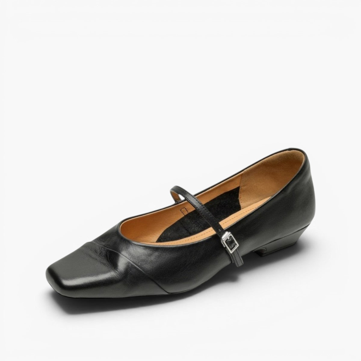 Women's Leather Mary Jane Flats