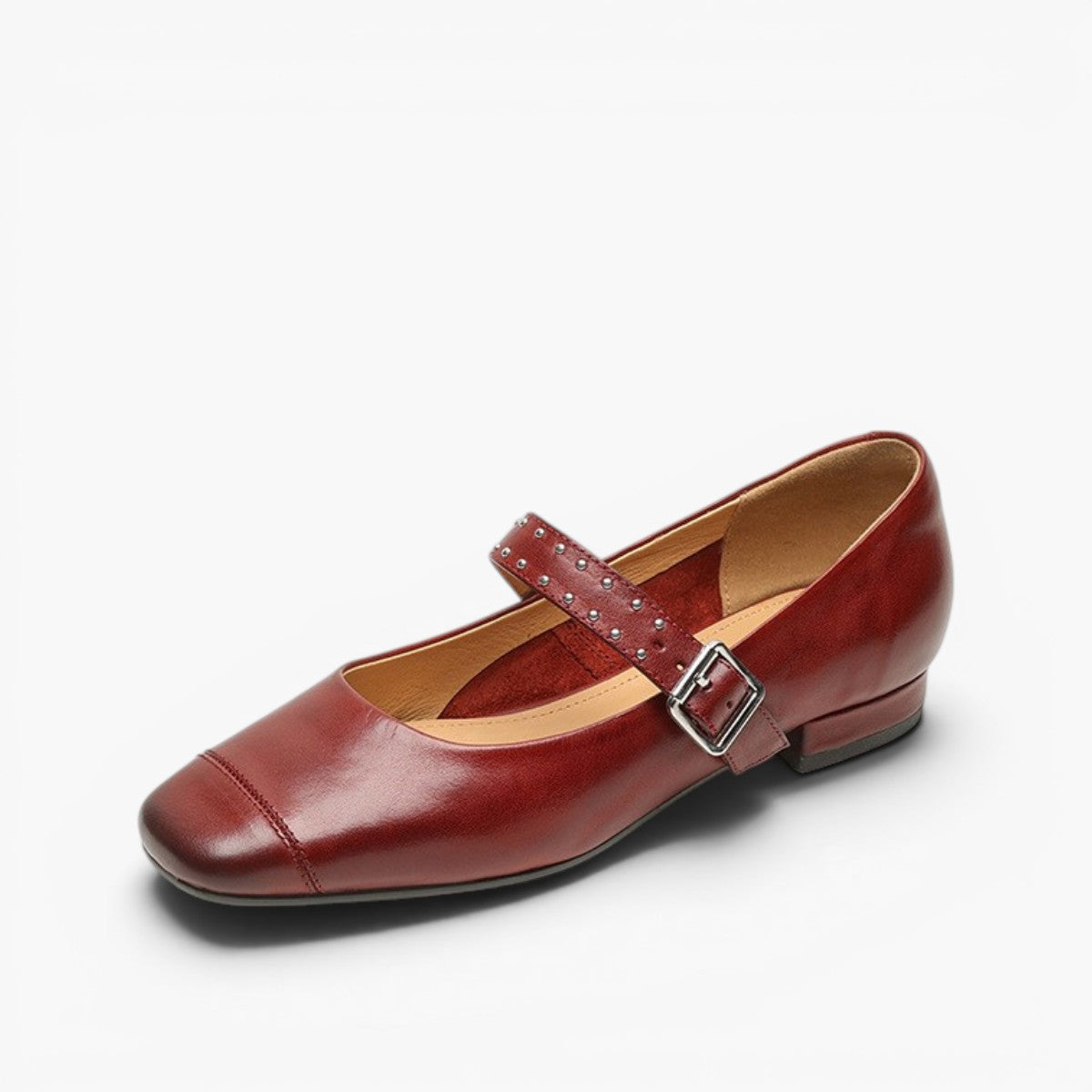 Women's Leather Mary Janes
