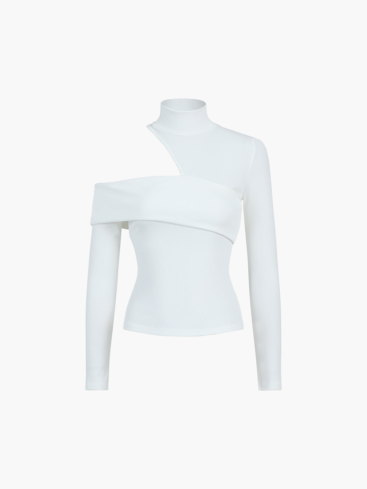 Ginevra | Asymmetric High-Neck Top