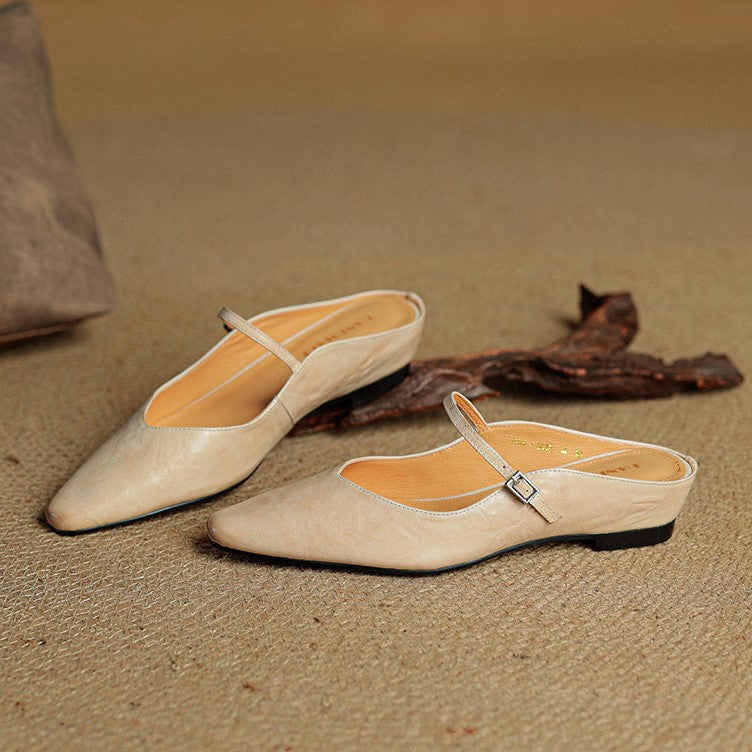 Women's Leather Mules