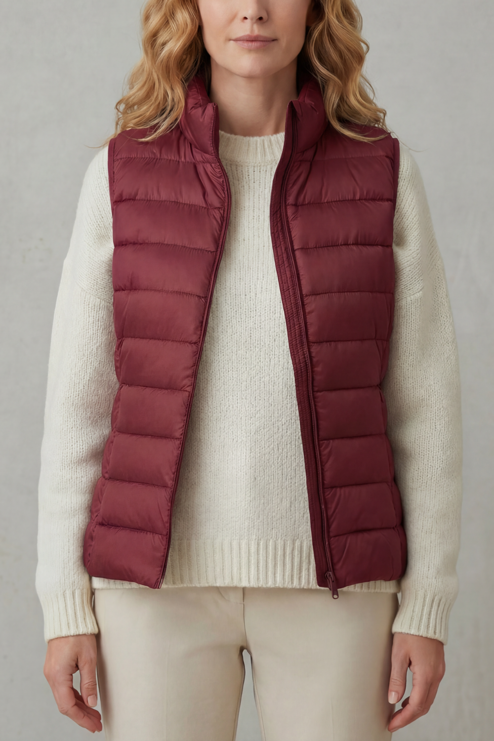 Women's Lightweight Layering Puffer Gilet Vest