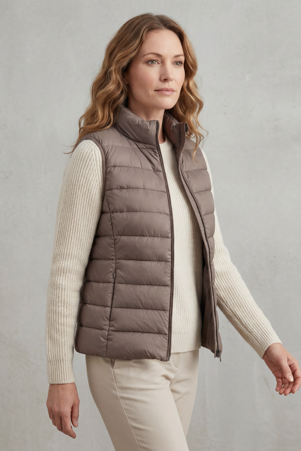 Women's Lightweight Layering Puffer Gilet Vest