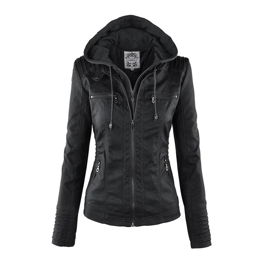 Esmé™ | Hooded Moto Jacket