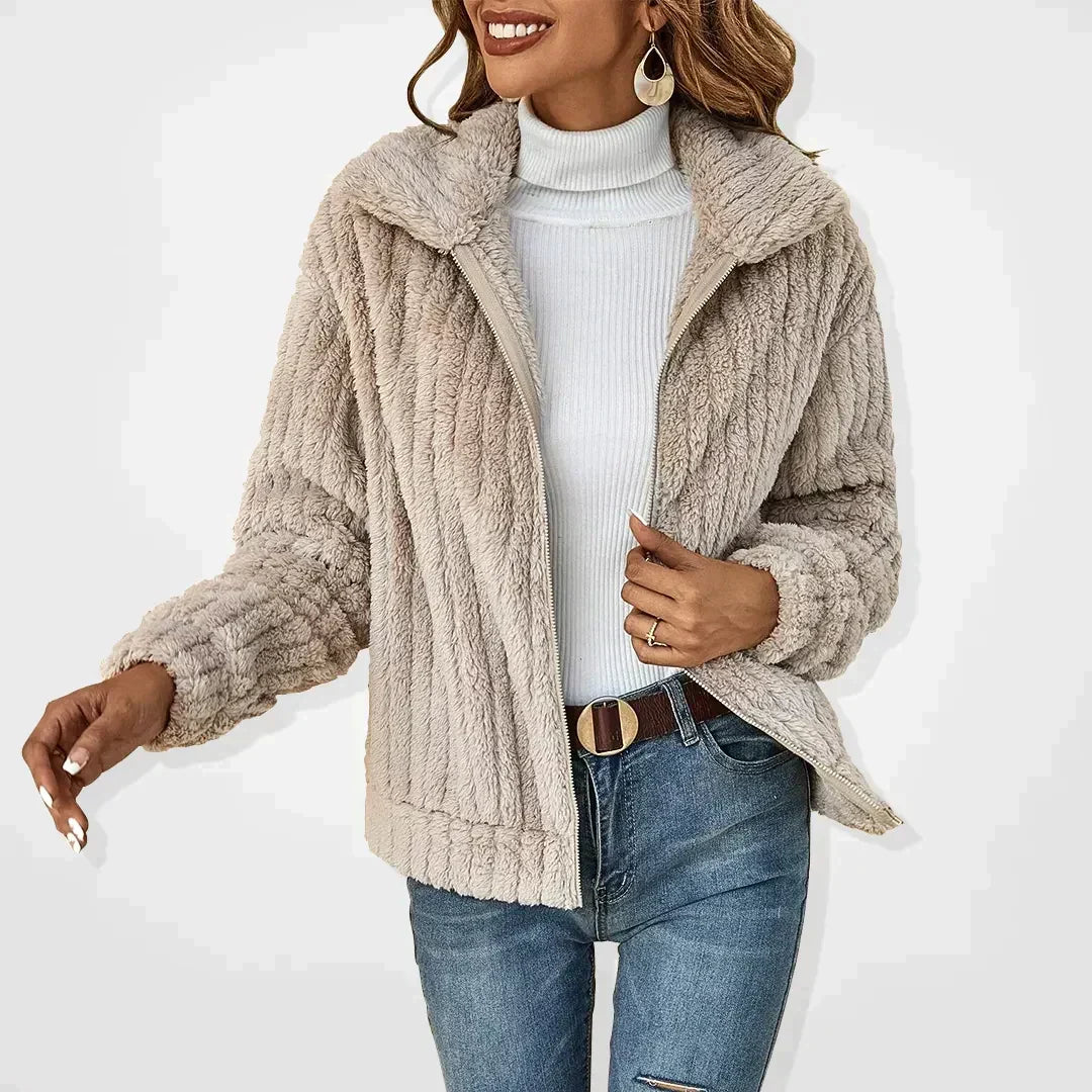 Women's Cozy Fluffy Cardigan