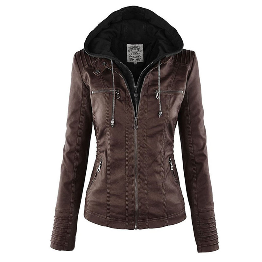Esmé™ | Hooded Moto Jacket