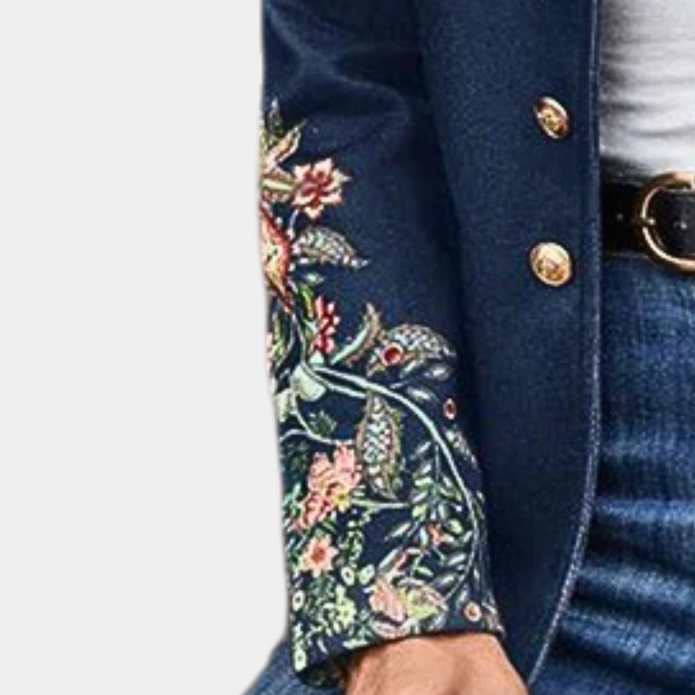 Katarina™ | Floral Detail Blazer