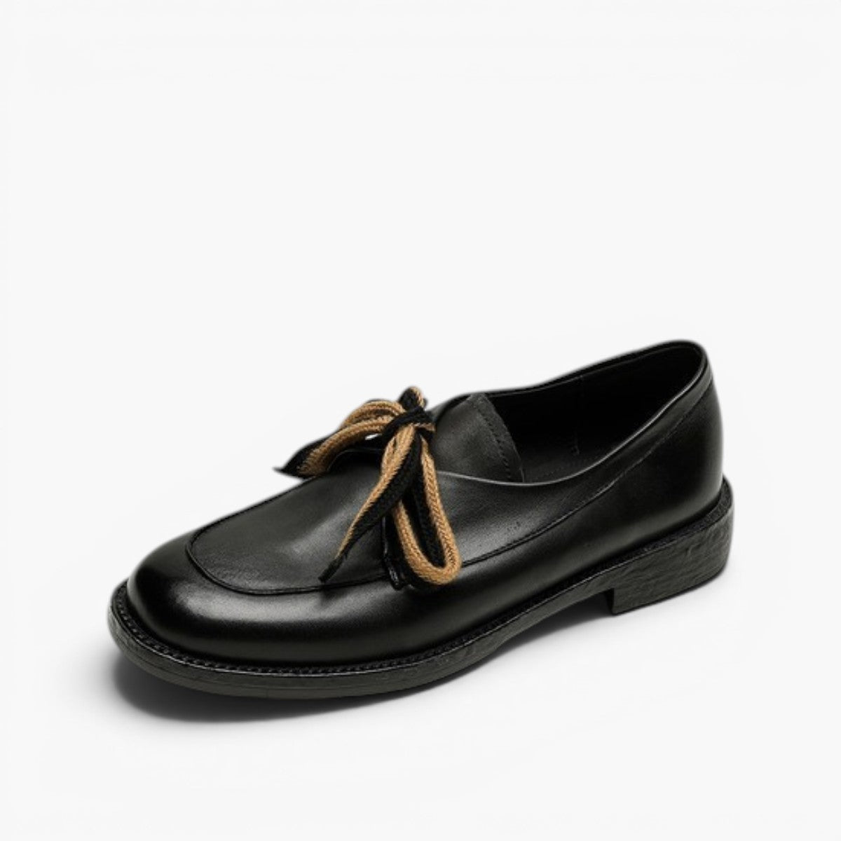 Women's Bow Leather Loafers