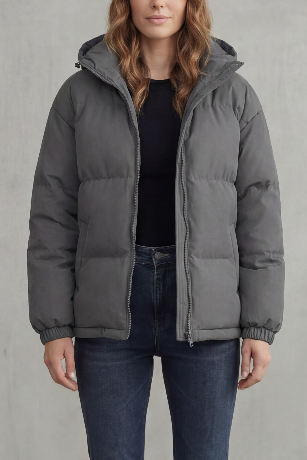 Women's Quilted Warmth Hooded Puffer Jacket
