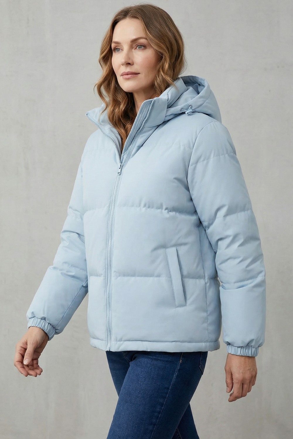 Women's Quilted Warmth Hooded Puffer Jacket