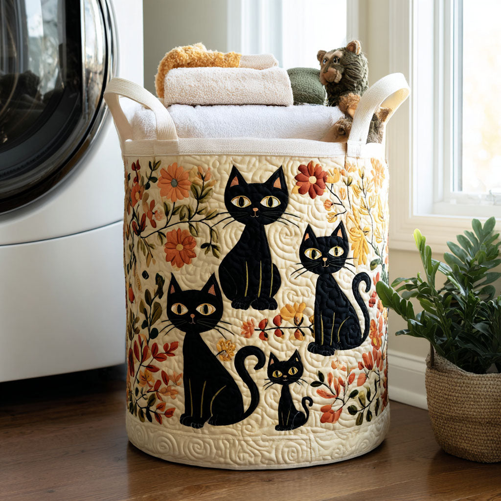 Evanthea™ | Cat Design Laundry Basket