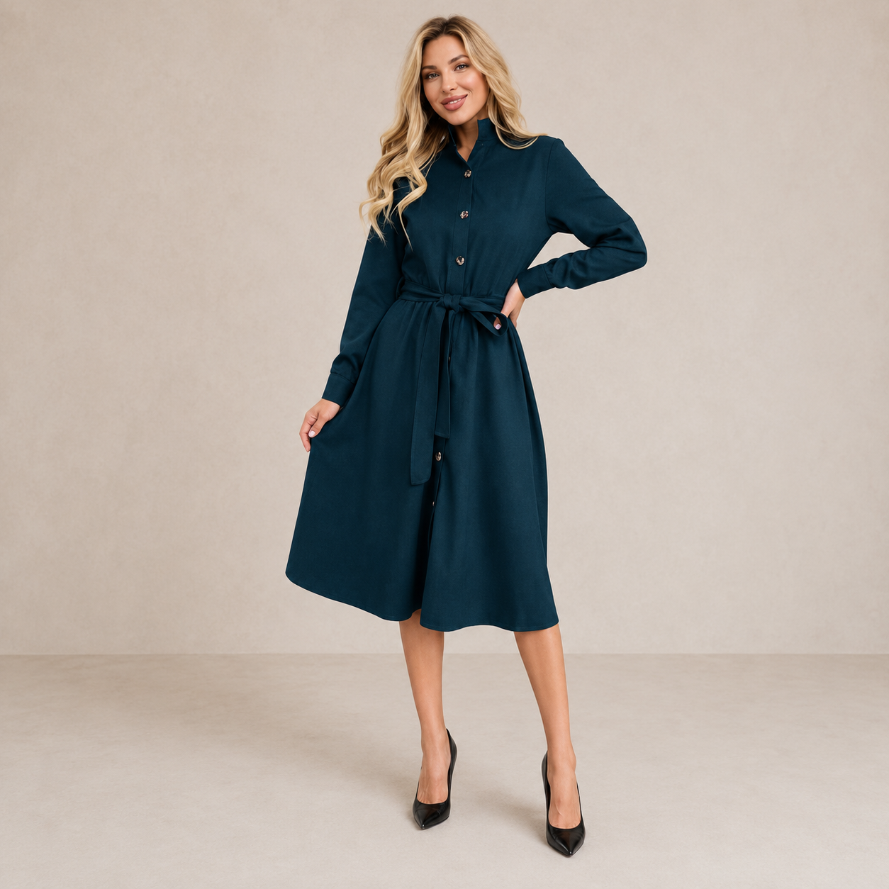 Aurora™ | Elegant Midi Dress