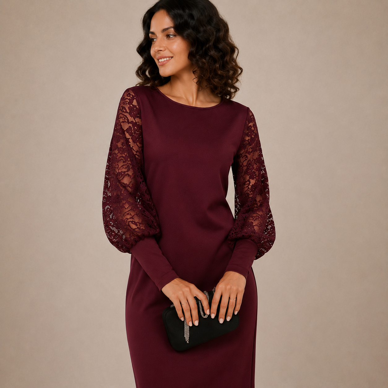 Valeria™ | Elegant Midi Dress