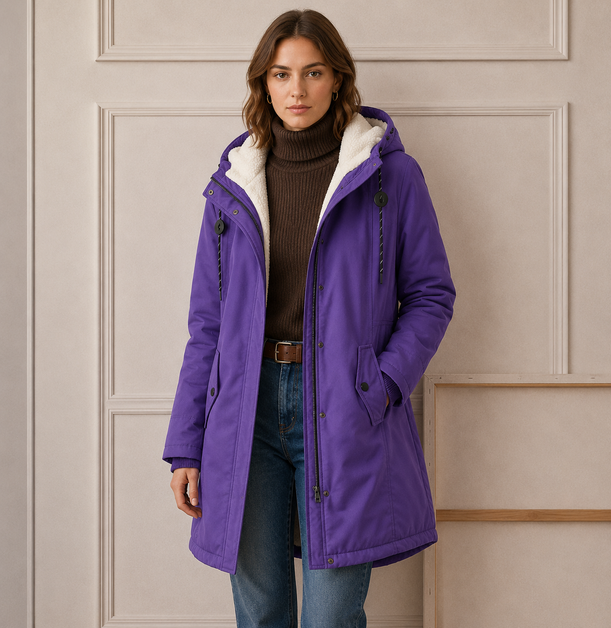 Gwendoleen™ | Hooded Cold Weather Coat