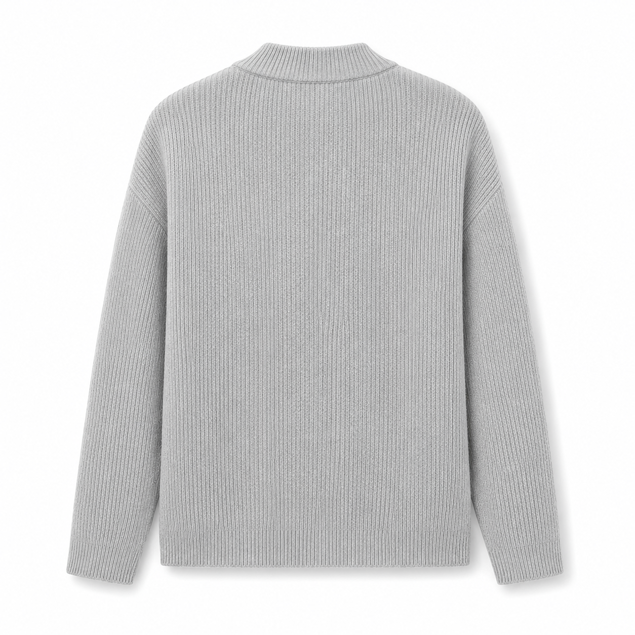 Orvelle™ | Zip-Front Ribbed Cardigan