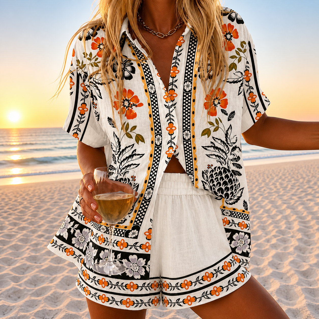 Annika™ | Coordinated Printed Set