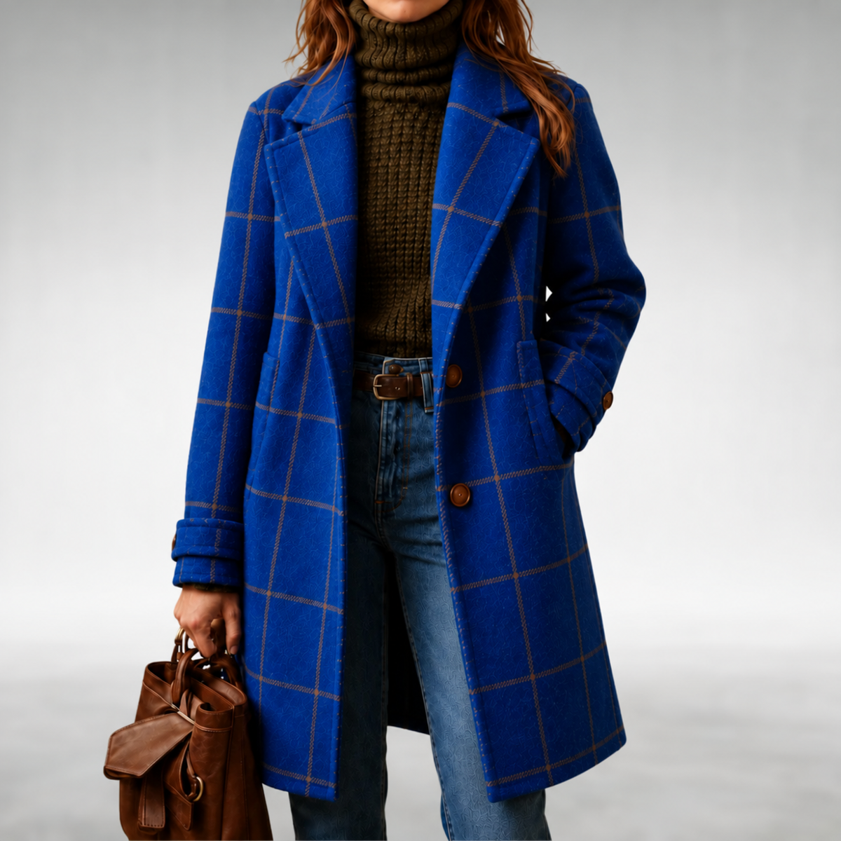 Scottine™ | Classic Checkered Coat