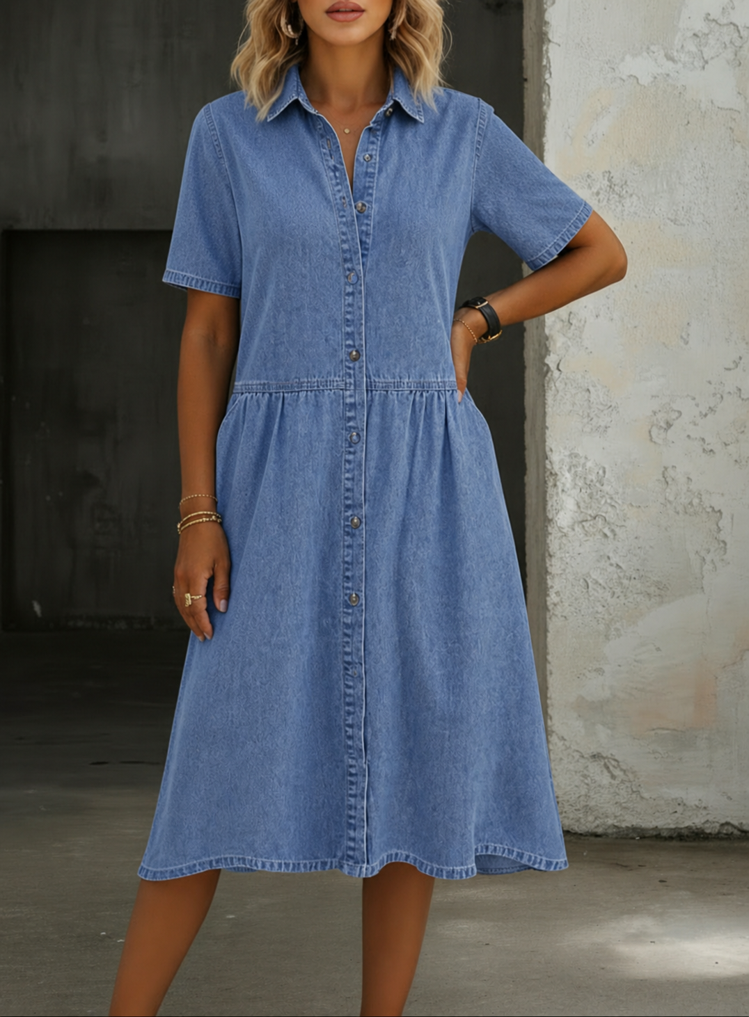 Tivina™ | Short Sleeve Dress