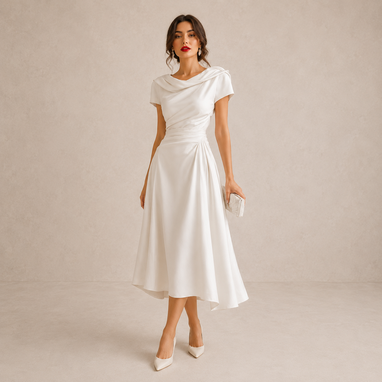 Celestina™ | Elegant Midi Dress