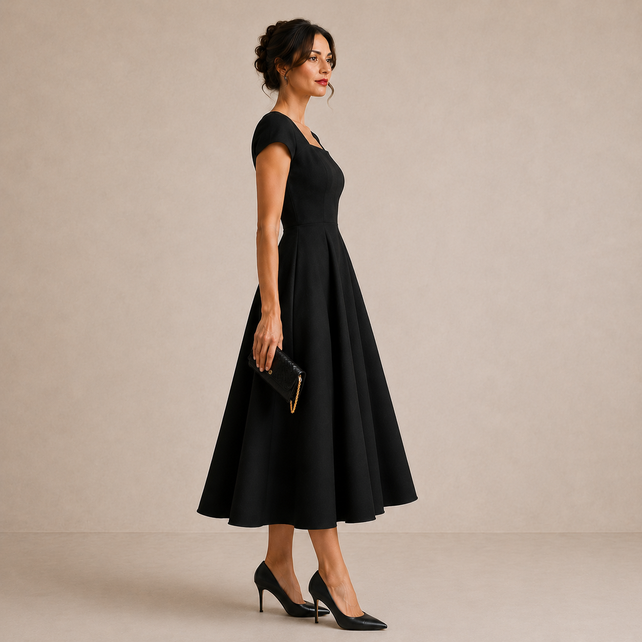 Rosalia™ | Elegant Midi Dress