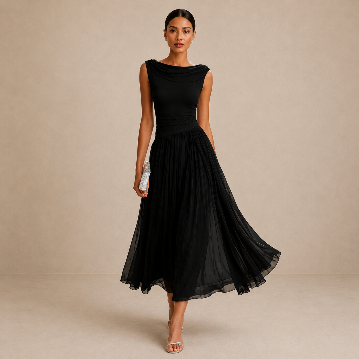 Natalia™ | Elegant Midi Dress