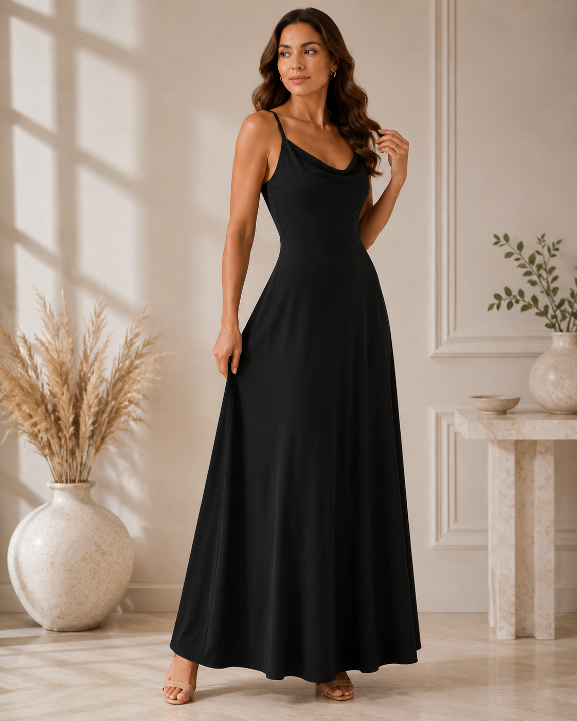 Lena™ | Elegant Maxi Dress