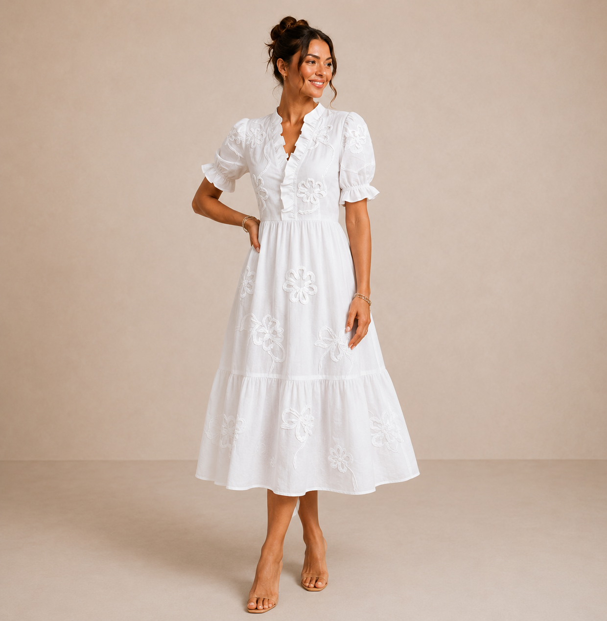 Elisa™ | Elegant Midi Dress