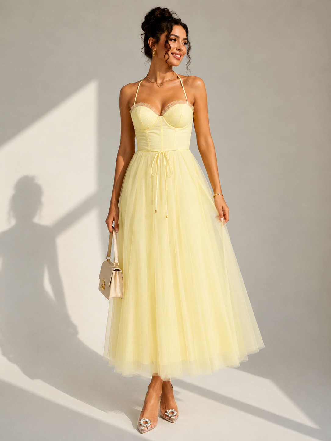 Mila™ | Elegant Midi Dress