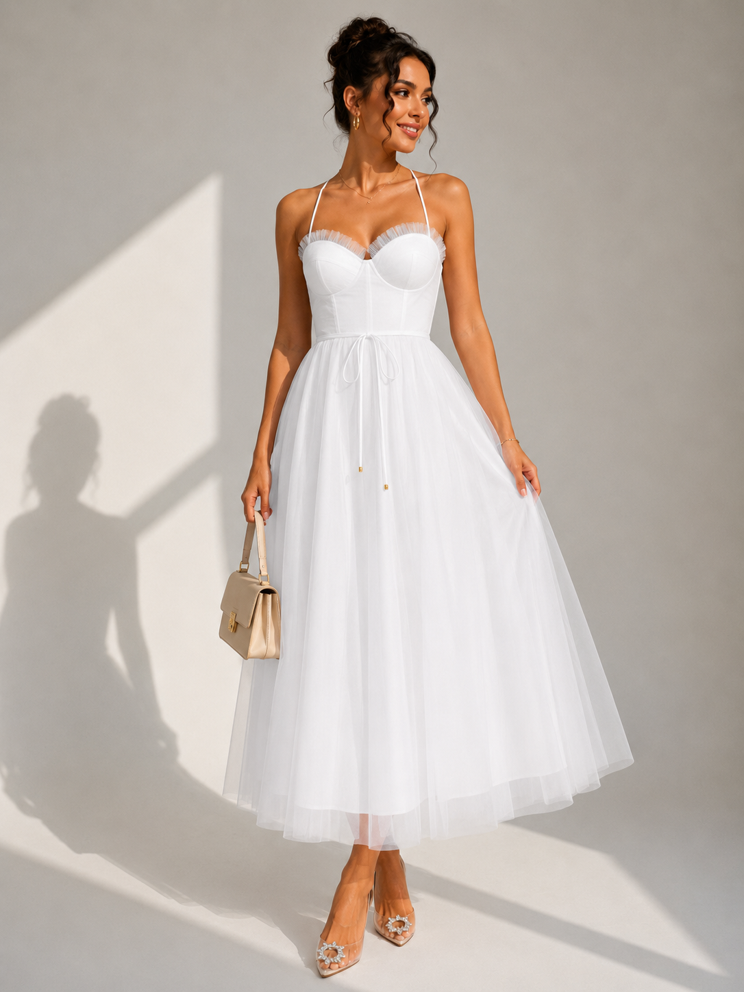 Mila™ | Elegant Midi Dress