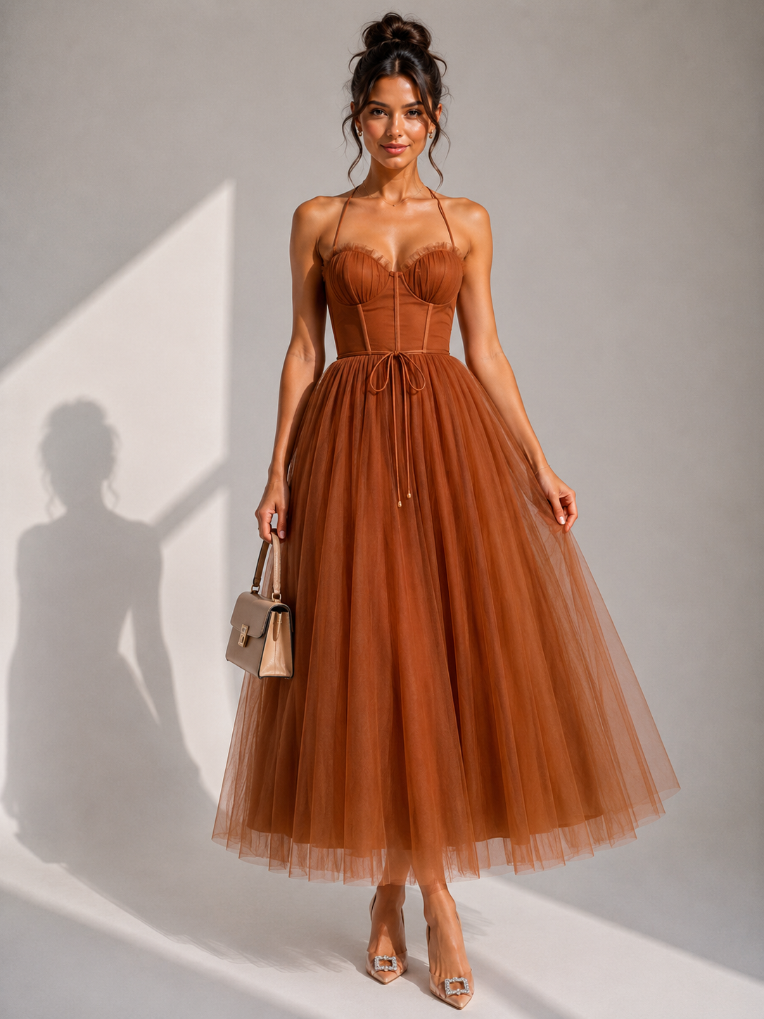 Mila™ | Elegant Midi Dress