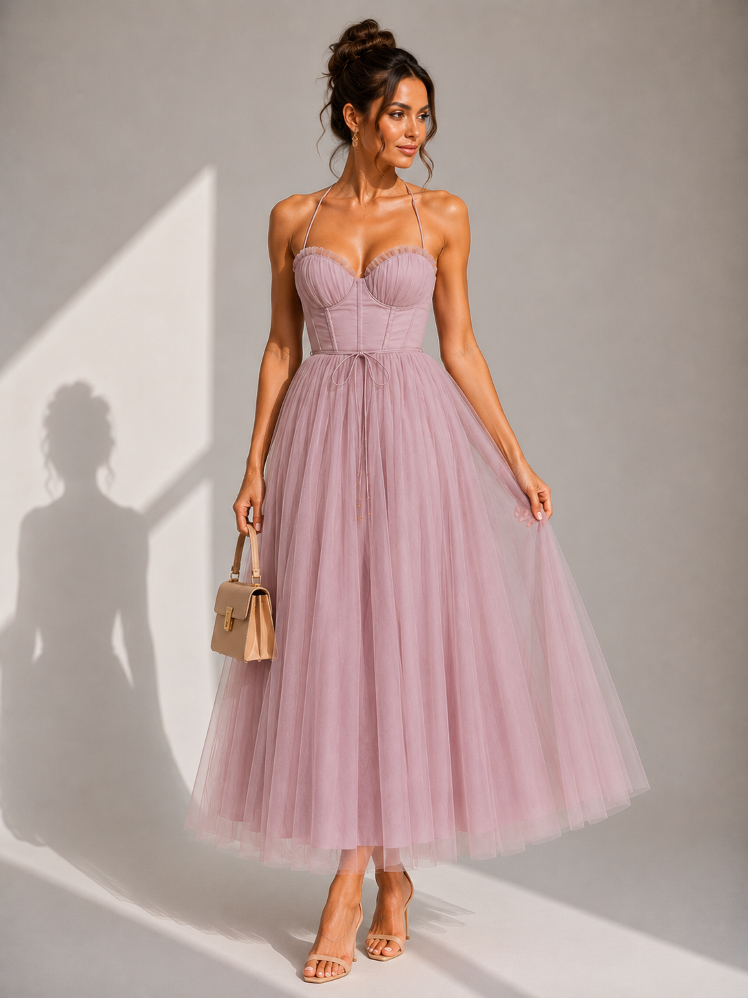 Mila™ | Elegant Midi Dress