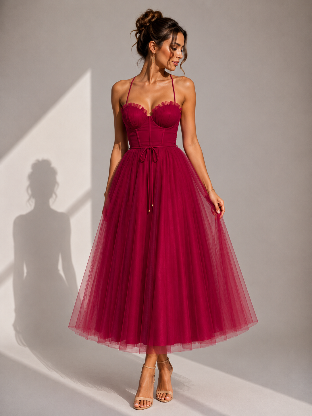Mila™ | Elegant Midi Dress
