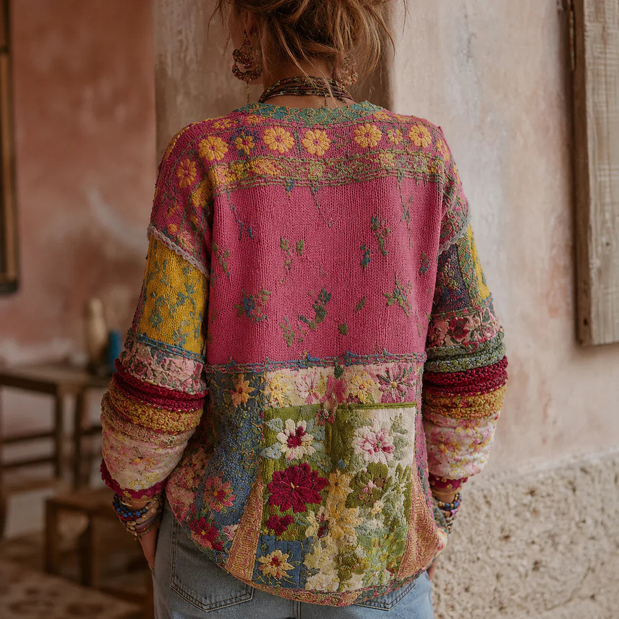 Bianca™ | Boho Patchwork Jacket