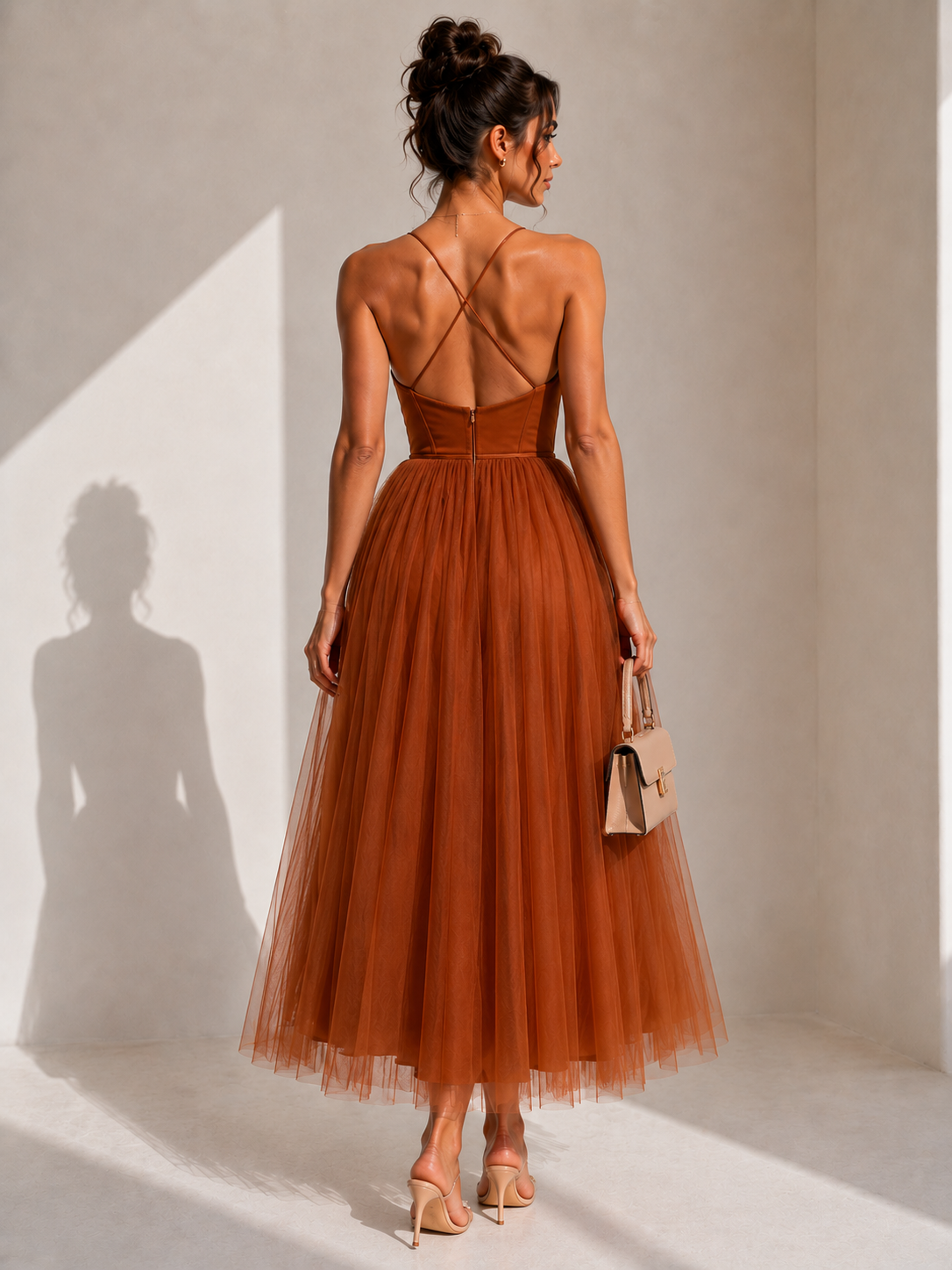 Mila™ | Elegant Midi Dress