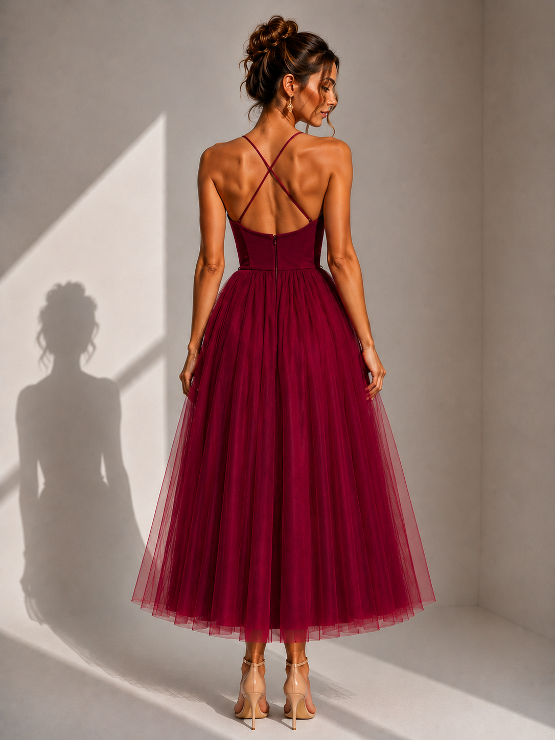 Mila™ | Elegant Midi Dress
