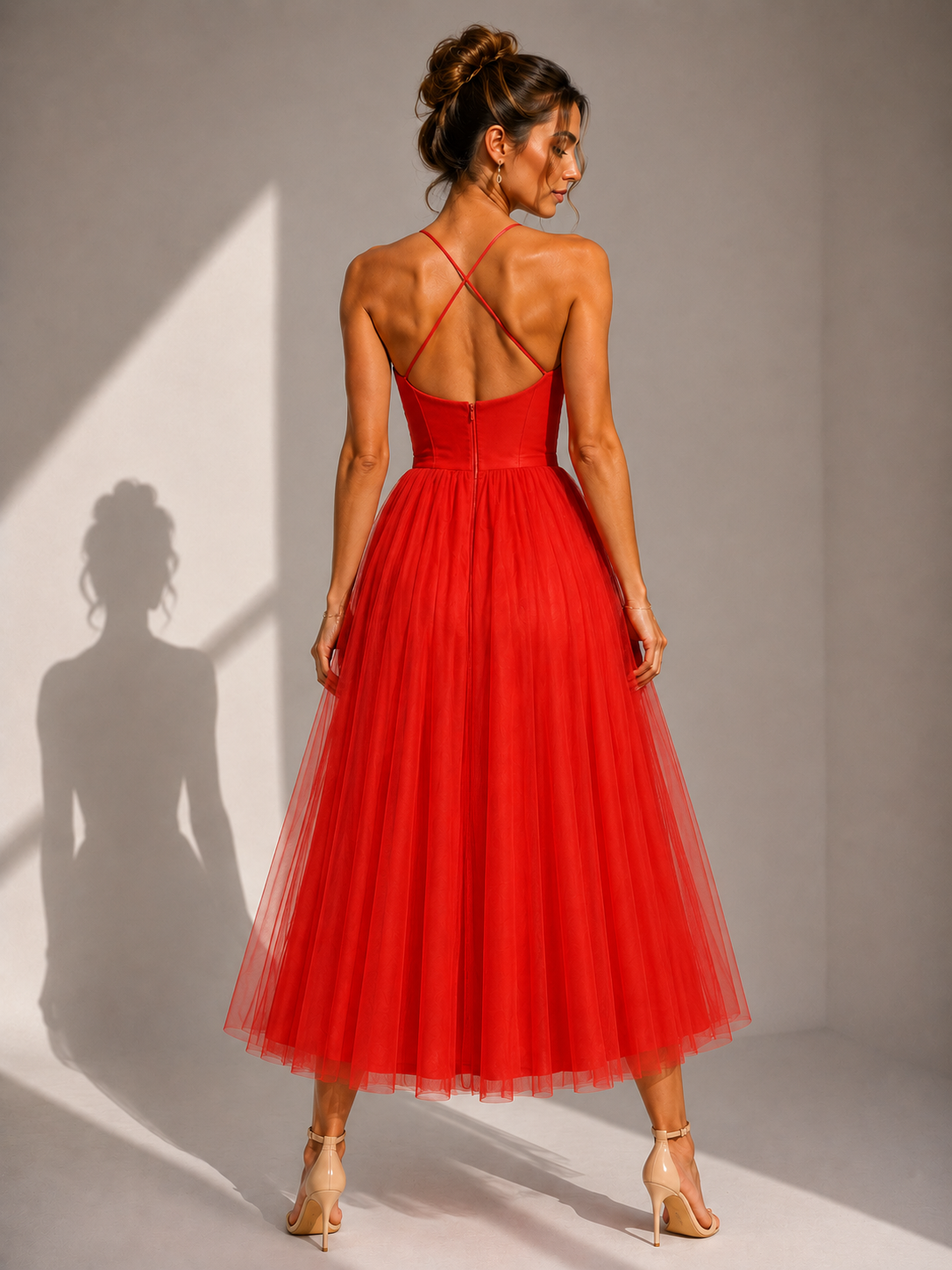 Mila™ | Elegant Midi Dress