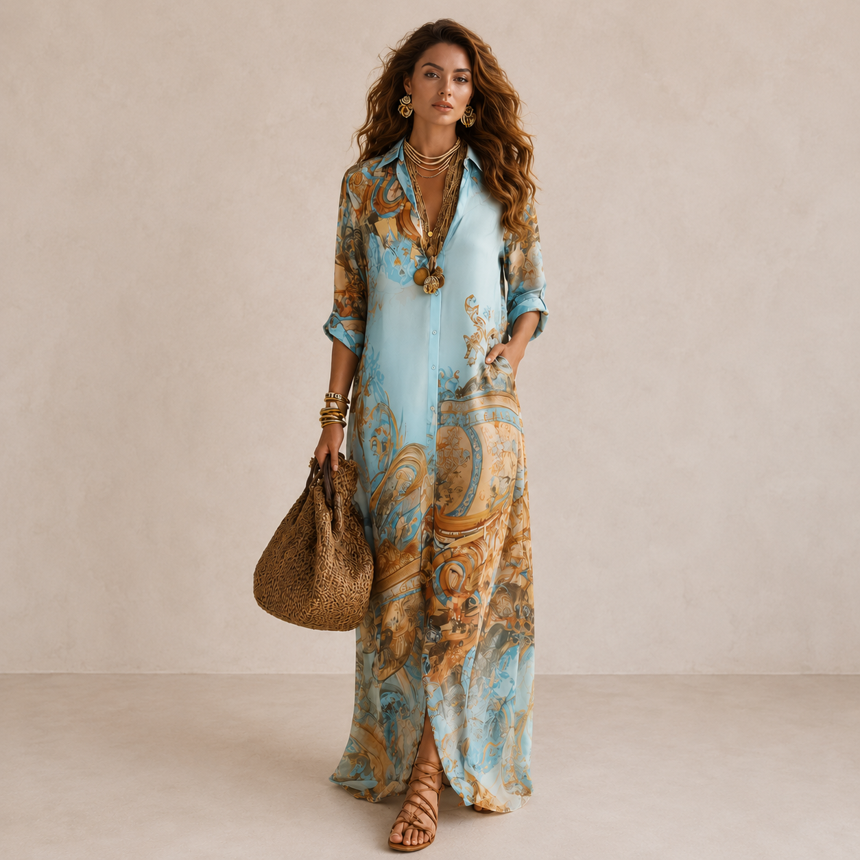 Sylwia™ | Elegant Maxi Dress