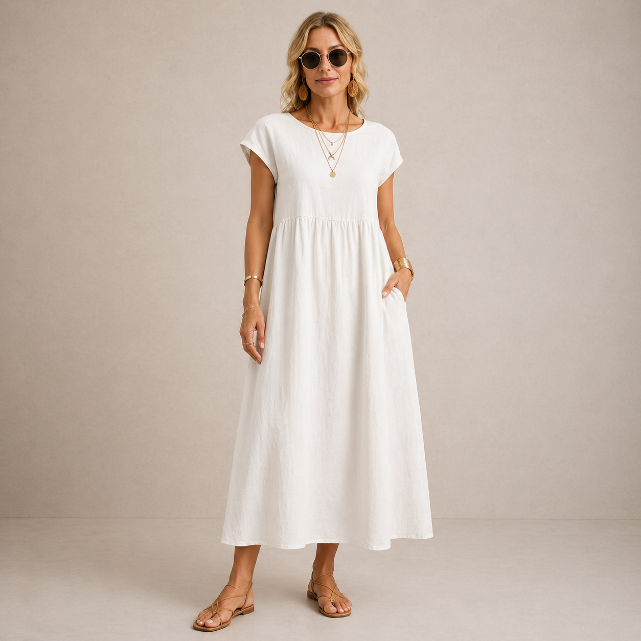 Isabel™ | Elegant Midi Dress