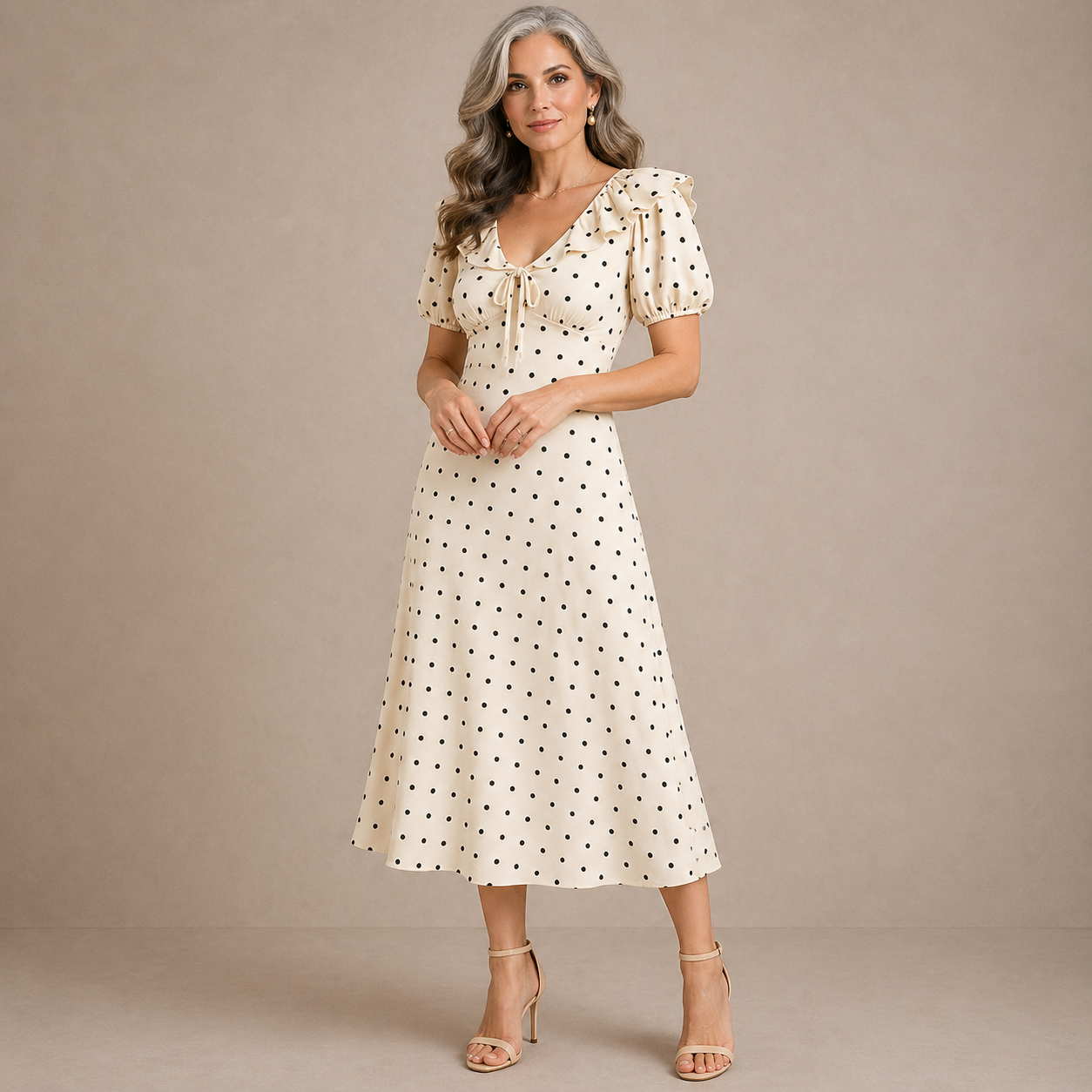 Mirella™ | Elegant Midi Dress