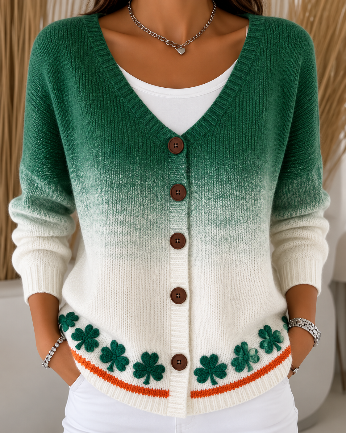 Lorelei™ | Patchwork Textured Cardigan