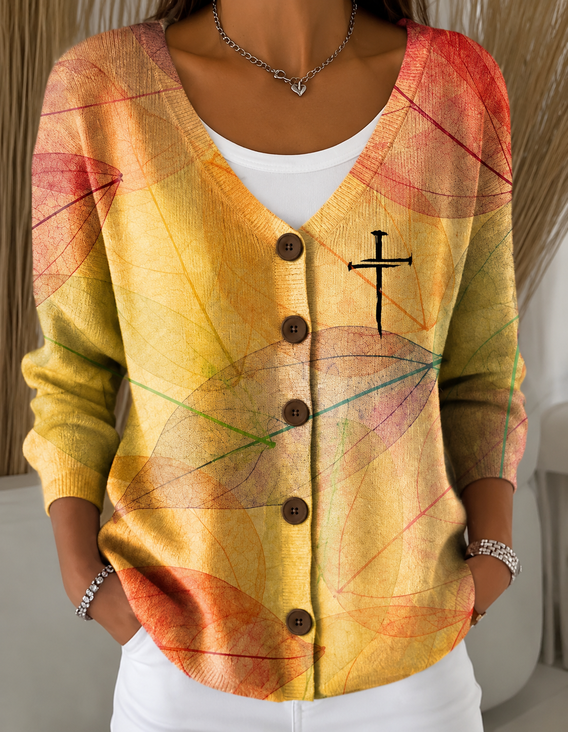 Lorelei™ | Patchwork Textured Cardigan