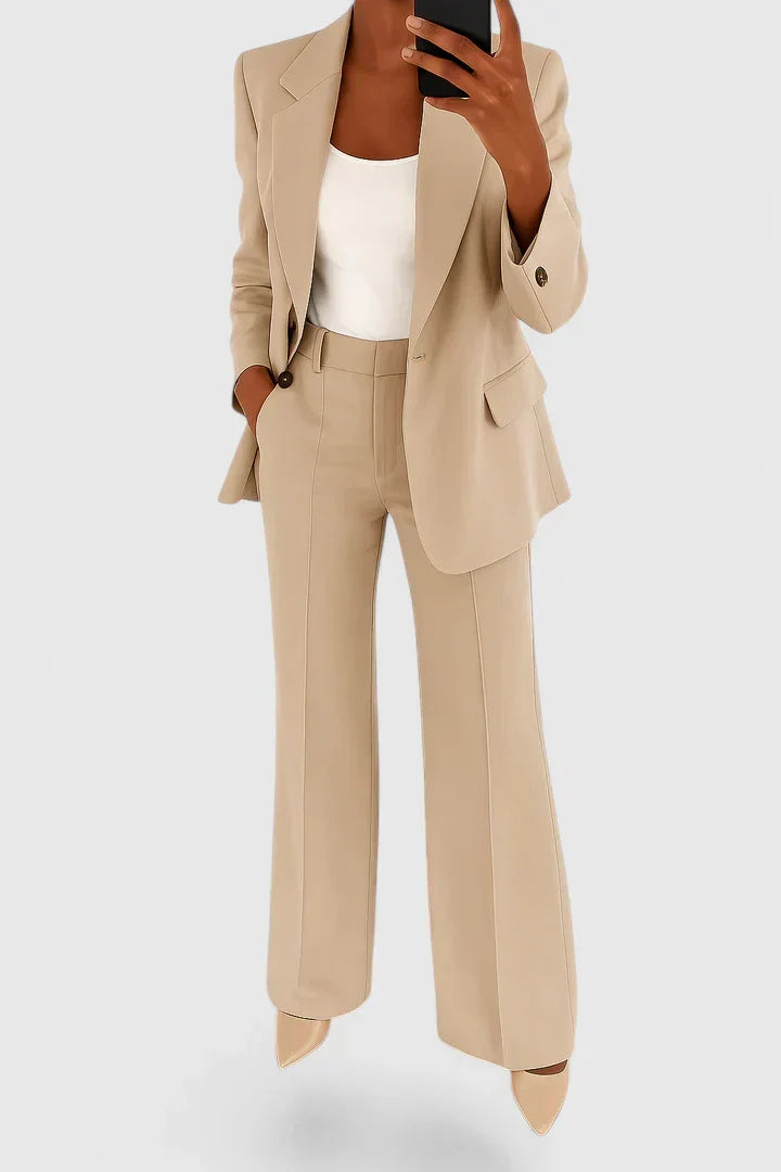 Elegant Two-Piece Suit Set