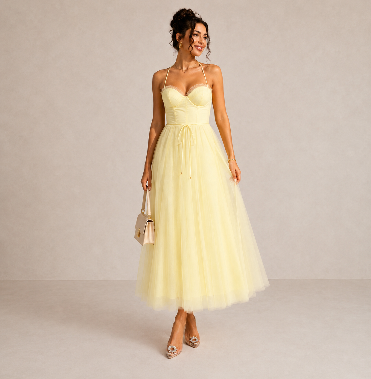 Mila™ | Elegant Midi Dress