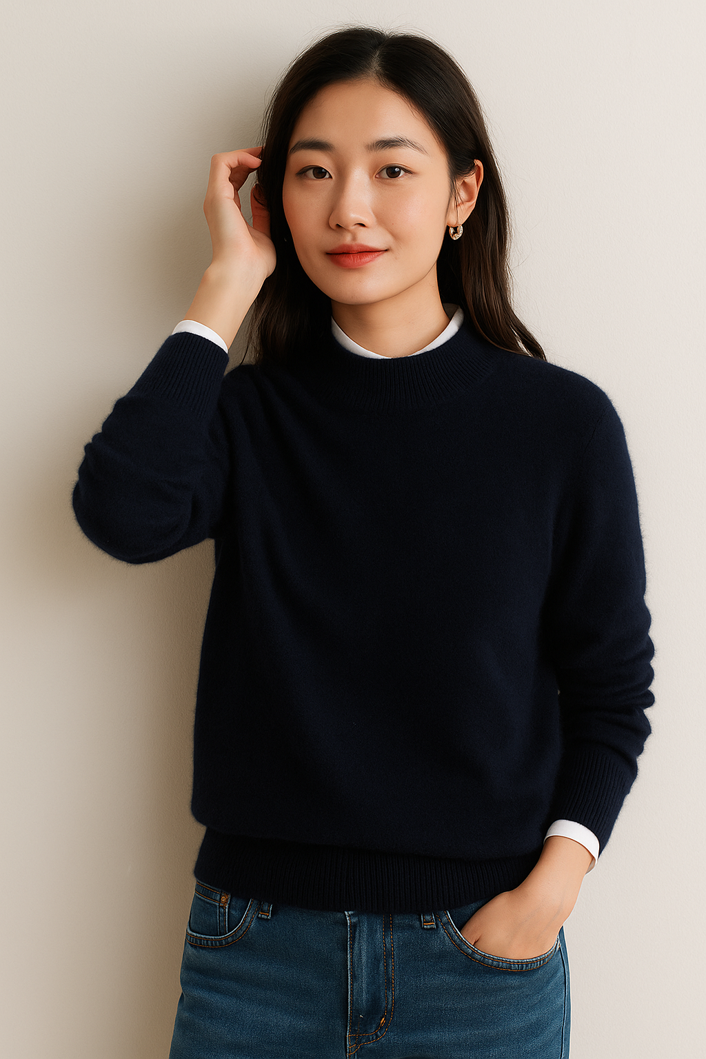 Juliette™ | Elegant Crewneck Sweater