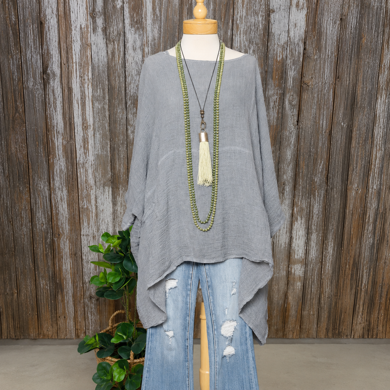 Fleurine™ | Effortless Oversized Tunic