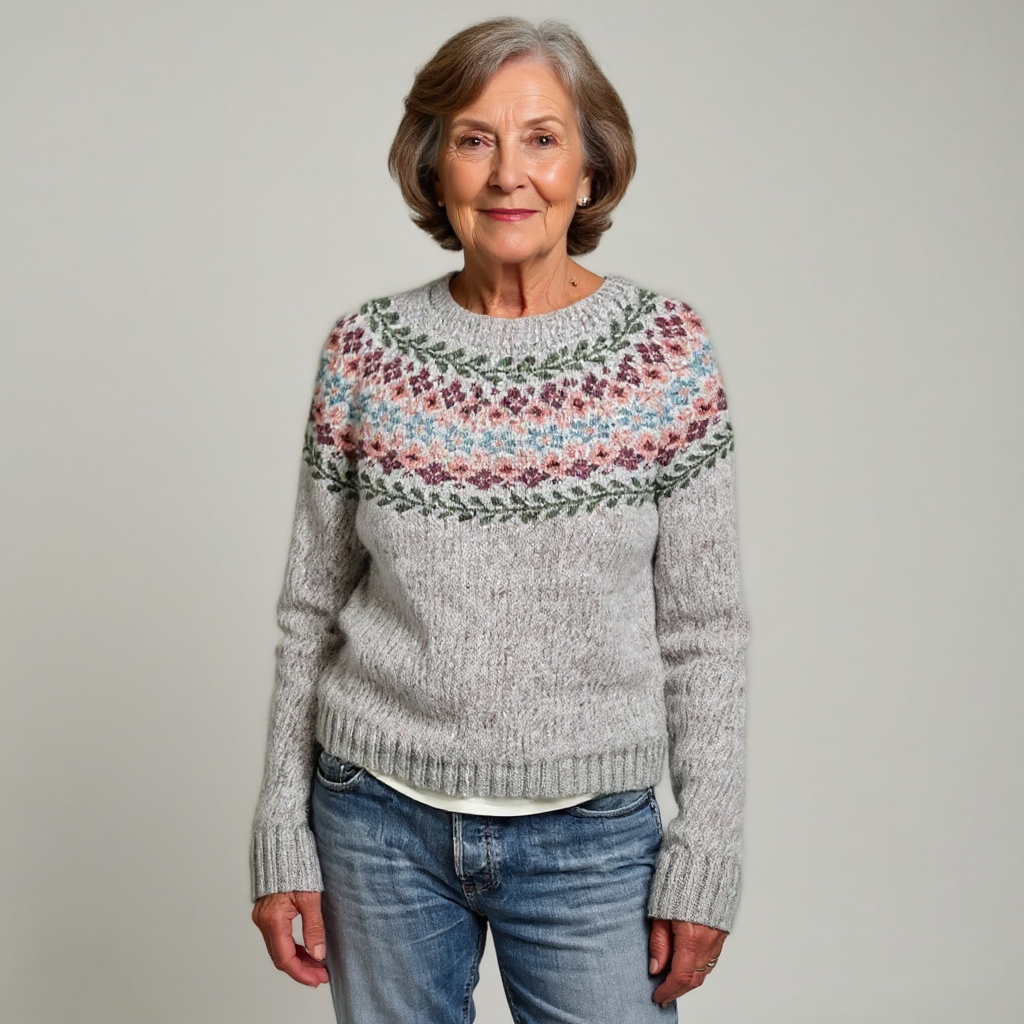 Ceirwen™ | Icelandic Knit Sweater